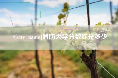 佛山消防大学分数线是多少