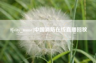 佛山中国消防在线直播回放
