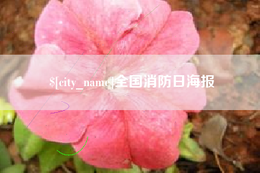 佛山全国消防日海报