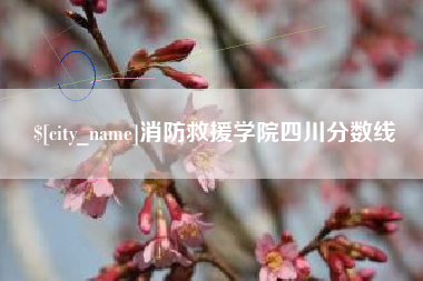 佛山消防救援学院四川分数线
