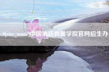 佛山中国消防救援学院官网招生办