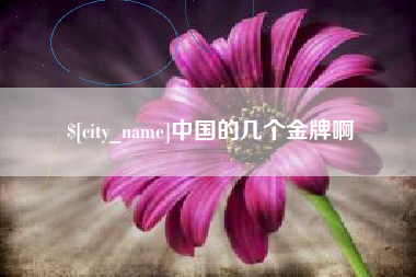 佛山中国的几个金牌啊