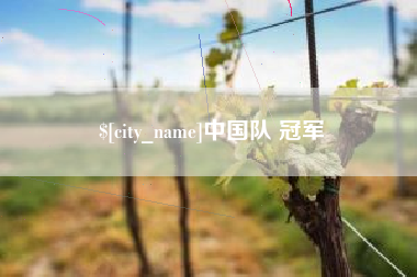佛山中国队 冠军