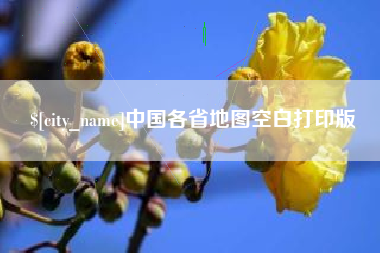 佛山中国各省地图空白打印版