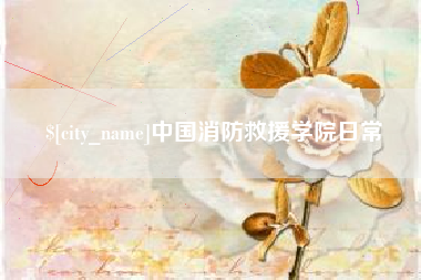 佛山中国消防救援学院日常