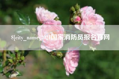 佛山2021国家消防员报名官网