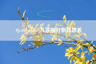 佛山九宫图分割线图片
