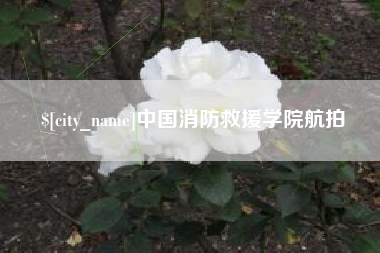 佛山中国消防救援学院航拍