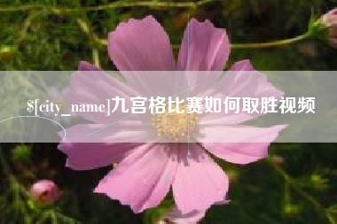 佛山九宫格比赛如何取胜视频