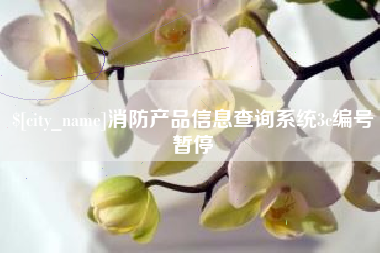 佛山消防产品信息查询系统3c编号暂停