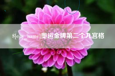 佛山奥运金牌第二个九宫格