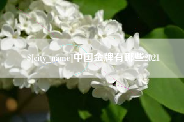 佛山中国金牌有哪些2021